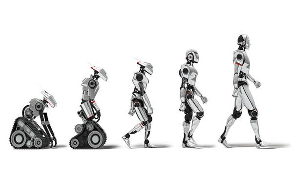 evolucion de los robots